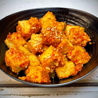Spicy Garlic Tofu