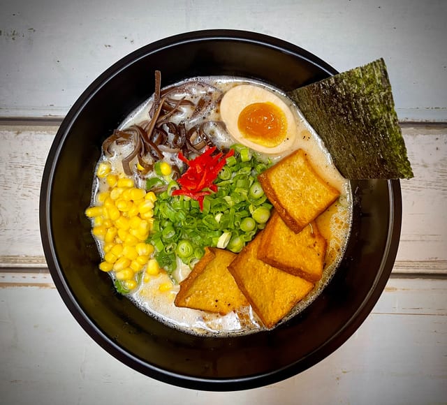 Creamy Veggie Ramen.