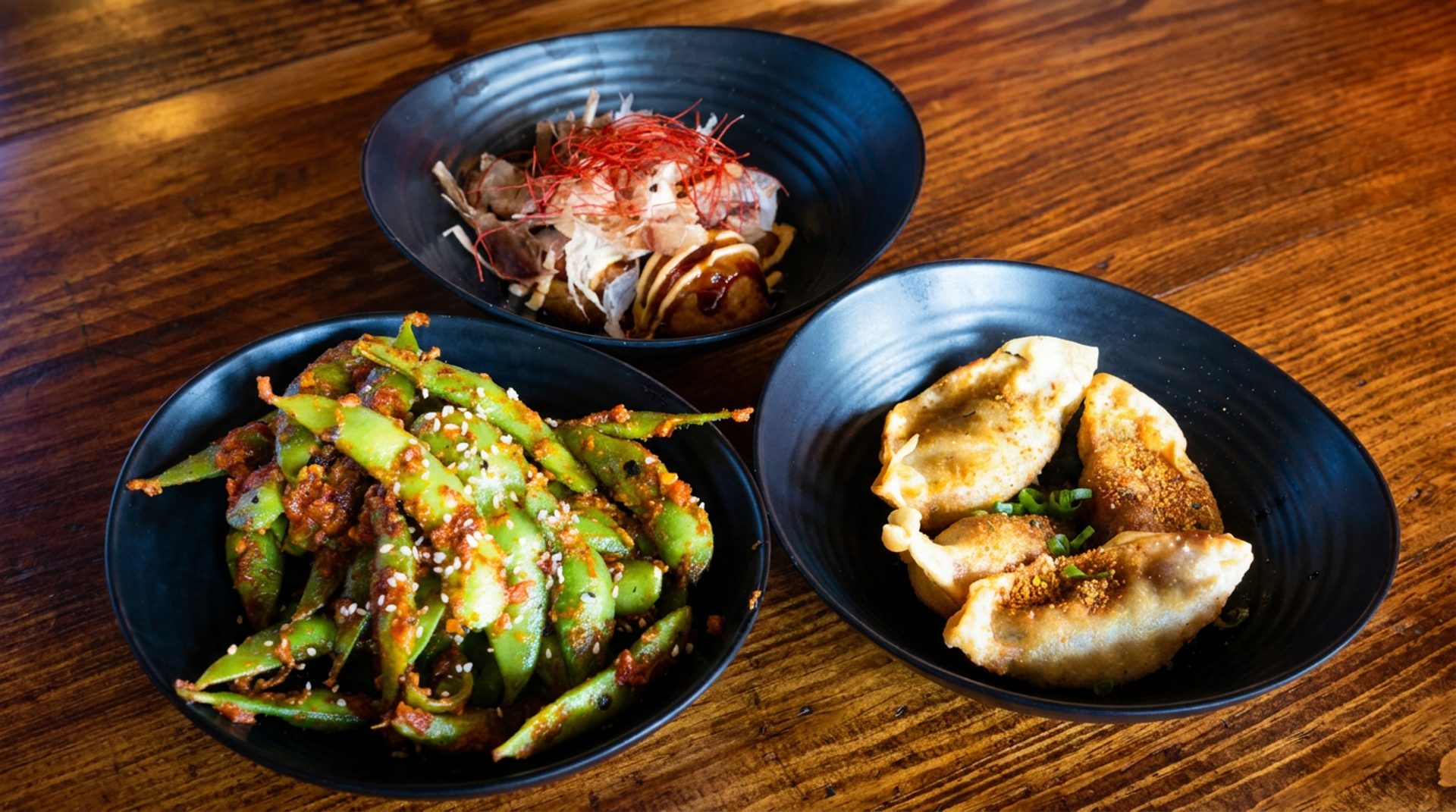 Start with the gyoza