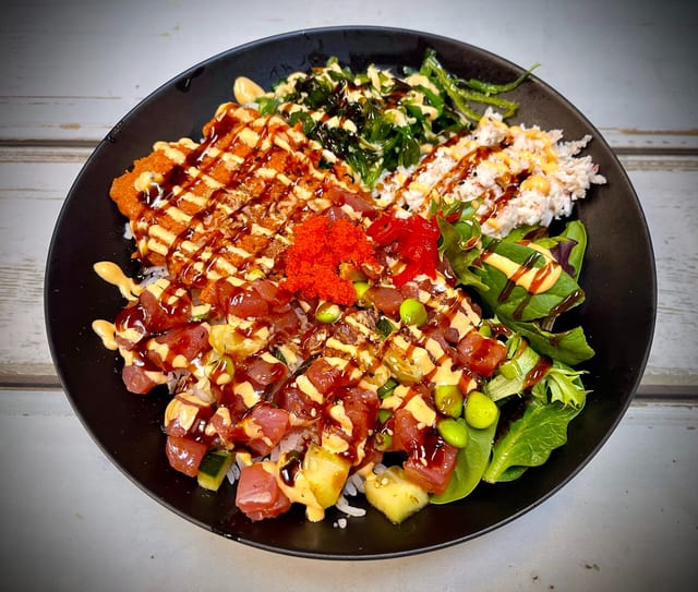 Poke with 2 Proteins.