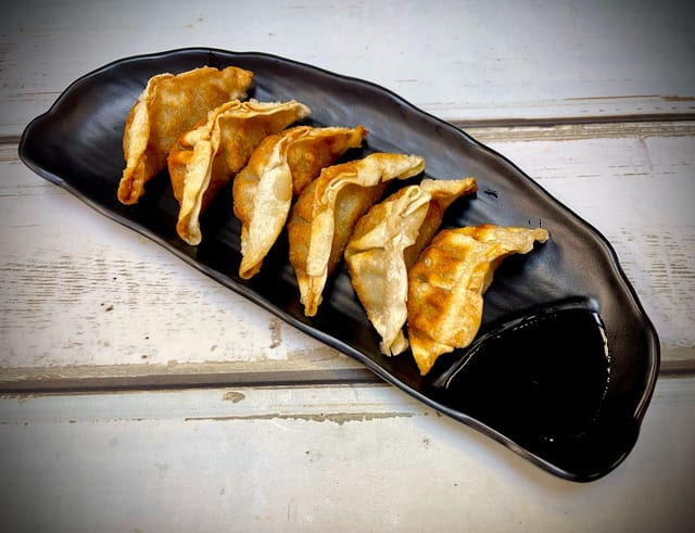 Pork Gyoza.
