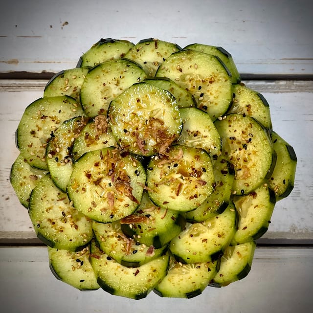 Cucumber Salad.